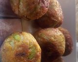 A picture of step 4 of Lauki Ke koftay.