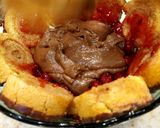 A picture of step 4 of Cherry Chocolate Trifle.