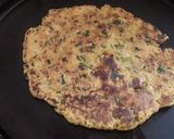 A picture of step 4 of Makai Thepla.
