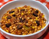 Füstös - ropogós csilis bab recept fázis 5 fotója