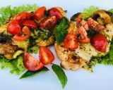 Pas rețetă Piept de pui cu mozzarella și pesto 4 fotografie