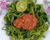 Foto langkah ke 3 dari resep Plecing kangkung cuka.