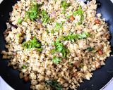 A picture of step 5 of Oats Thatte Idli Upma.
