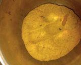 A picture of step 1 of Palak Paneer Parantha.
