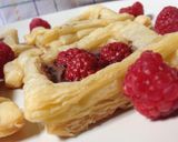 Foto langkah ke 3 dari resep Nutella Puff Pastry.