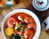 Gambar langkah 4 resipi Mee Udang.