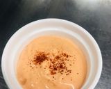 A picture of step 2 of Sriracha dip.