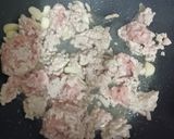 รูปขั้นตอนการทำที่ 2 ของ ผัดถั่วฝักยาวใส่หมูสับ