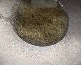 A picture of step 2 of Papad Sabji.