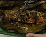 Foto langkah ke 7 dari resep Pepes Ikan Mas Isi Daun Singkong.
