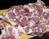 Foto del paso 1 de la receta: Salteado de cerdo al wok