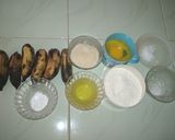 Foto langkah ke 1 dari resep Bolu pisang kukus endes tanpa mixer.
