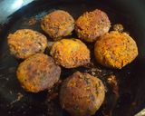 A picture of step 6 of Rajma Kabab.