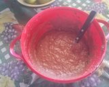 Foto del paso 6 de la receta: Torta agosto de cacao y membrillo con avena vegana