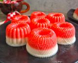 Foto langkah ke 4 dari resep Puding Lumut Merah Putih.