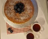 عکس مرحله 15 از دستور کیک اسفنجی ابری با فیلینگ خامه و بلوبری🫐🍰