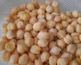 Foto del paso 1 de la receta Ensalada de garbanzos fritos en airfryer