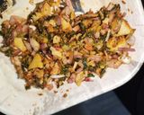 A picture of step 2 of Aloo Meethi Parantha.