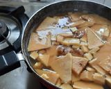 A picture of step 2 of Crispy Yam fritters suranche chaap veg crispy Yam fish fry.