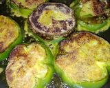 ক্যাপ্সিকাম গোল্ড কয়েন (Capsicum Gold Coin recipe in Bengali) রেসিপি ধাপ - 4 ছবি