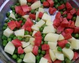 A picture of step 2 of Methi pulao.