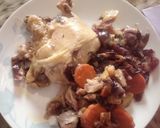 Foto del passaggio 3 della ricetta Pollo sopra un letto di radicchio