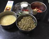 A picture of step 9 of Mughlai dal.