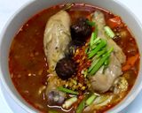 รูปขั้นตอนการทำที่ 8 ของ เส้นเล็กน้ำไก่ตุ๋น