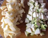 Foto del paso 2 de la receta: Garbanzos fritos con verdura