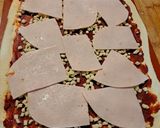 Une image de l'étape 3 de Pizza dinde champignon.
