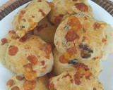 Foto del paso 2 de la receta: Pancitos Tipo Chipá con  Nueces y Pasas de Uva🧉🧉