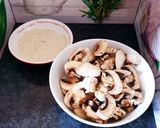Une image de l'étape 6 de Champignons farcis au fromage frais😋.