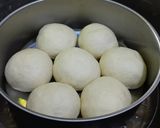 Foto langkah ke 10 dari resep Bakpao Ekonomis Isi Telur Orak-arik dan Gula Merah.