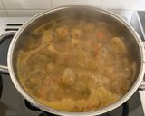 A picture of step 8 of Beef/Lamb Soup - Spanish Style.