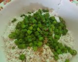 Foto langkah ke 2 dari resep Botok Teri Tempe Cabe Hijau.