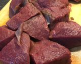 Foto del paso 1 de la receta: Carne de ciervo en salsa de mostaza (perfecta para carnes de caza) 🦌🌲