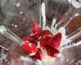 Foto del paso 1 de la receta: Helado de fresa saludable