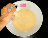 A picture of step 2 of Rainbow cake.