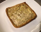 Une image de l'étape 12 de Flans ricotta et noix crème de moutarde (pâte sablée maison aux kiwis).