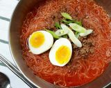 Foto langkah ke 3 dari resep Bihun Kuah Daging Pedas.
