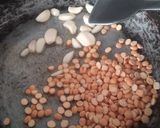 A picture of step 1 of Mysore Masala Dosa with Mysore Chutney.