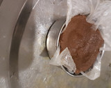 A picture of step 2 of Shreefal Mava modak.