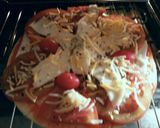 Foto del paso 5 de la receta Pizza de tomate y queso en lonchas