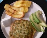 Foto del paso 5 de la receta: Tortitas de ejotes con huevo 😋