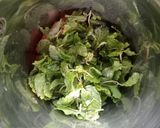 A picture of step 2 of Mint Carrot Badam Shake.