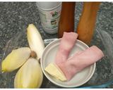 Une image de l'étape 1 de Endives Gratinées.