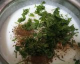 A picture of step 2 of Grapes Raita.