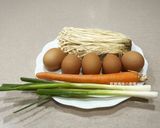 A picture of step 1 of Enoki Mushroom Omelette.