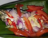 Foto langkah ke 3 dari resep Ikan Cue Kukus Praktis (bumbu iris).