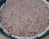 Foto del paso 4 de la receta: 29. Tarta de carne relleno tipo lahmacun 🍕🇹🇷 tarta versión pizza de carne turca
